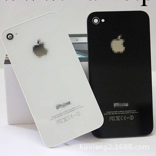 蘋果4原裝後蓋玻璃iphone4電池後蓋4代4G黑白色後殼中文英文外殼工廠,批發,進口,代購