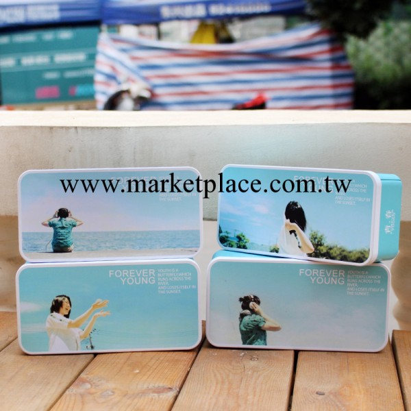韓國文具 TS-1307364夏光雙層收納盒/首飾盒/儲蓄盒4285工廠,批發,進口,代購