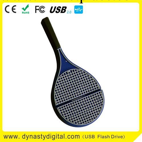 Tennis bat usb矽膠網球拍u盤 運動u盤 網球u盤 禮品u盤 廣告u盤工廠,批發,進口,代購