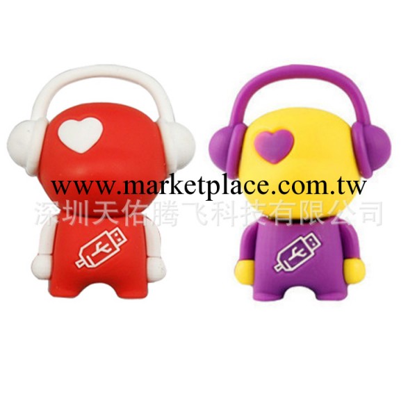 音樂人u盤 卡通矽膠隨身碟 隨身碟工廠 創意隨身碟批發 新款u盤工廠,批發,進口,代購