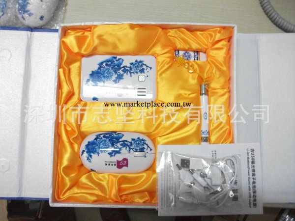 廠傢直供青花瓷四件商務套裝 青花瓷隨身碟工廠,批發,進口,代購
