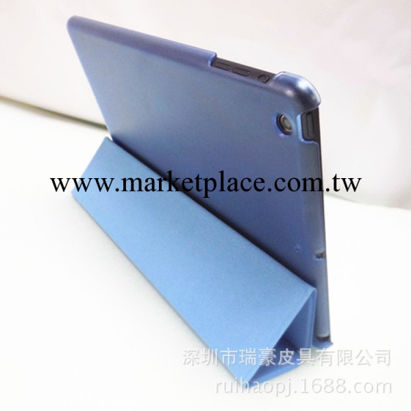 ipad air ipad5 配磨砂透色殼 三折連休 休眠 電壓皮套 工廠現貨工廠,批發,進口,代購