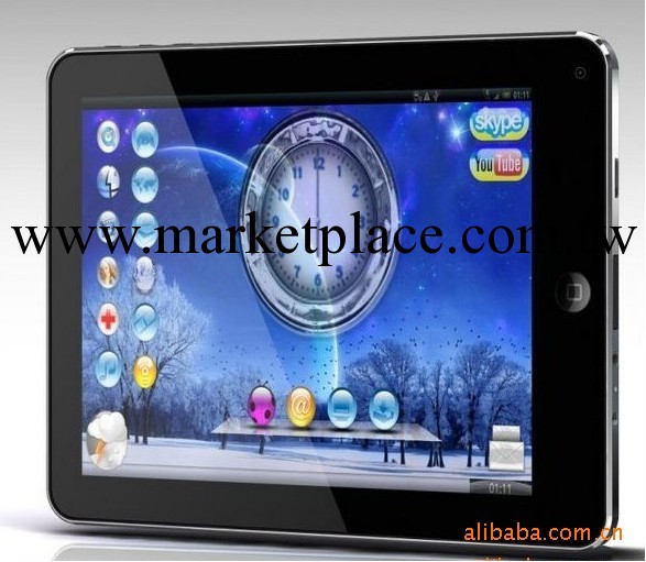 廠傢批發 8寸平板電腦　MID平板電腦 威盛8650 ipad  Android 2.2工廠,批發,進口,代購