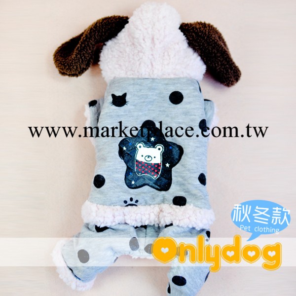 廠傢直銷寵物用品服飾　Onlydog秋冬款寵物衣服-OD12007工廠,批發,進口,代購