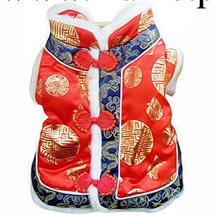 寵物衣服 秋冬裝 寵物唐裝服裝泰迪 狗衣服春裝 寵物用品2013工廠,批發,進口,代購