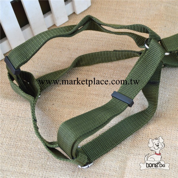 寵物用品 軍綠色寵物胸背帶牽引 寵物牽引繩帶2.5 狗繩狗鏈工廠,批發,進口,代購
