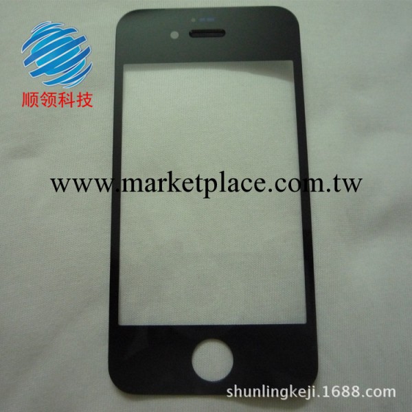 直銷iPhone4S觸摸屏黑色鋼化玻璃蓋板Apple蘋果手機玻璃鏡片前蓋批發・進口・工廠・代買・代購