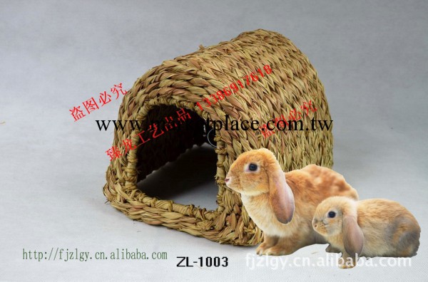 廠傢直供兔子用品 兔子草窩 兔草窩 兔子寵物用品工廠,批發,進口,代購