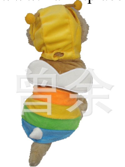 廠傢直銷，新款寵物衣服、寵物用品批發，五彩斑斕蜜蜂變身裝工廠,批發,進口,代購
