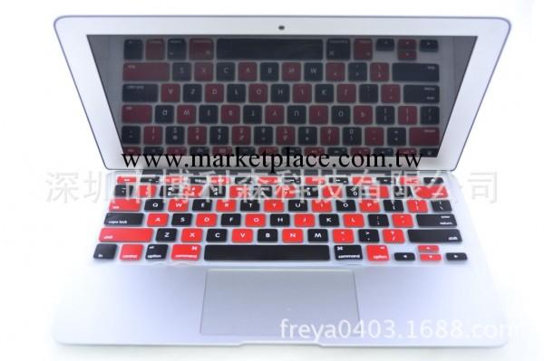 蘋果馬賽克鍵盤膜 macbook 13/15/17通用彩色條紋膜工廠,批發,進口,代購