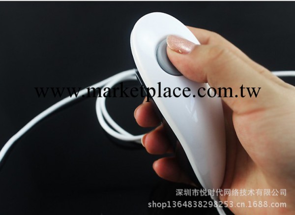 蘋果配件 手機iPhone4 4S 5手機快門線 手機自拍器快門線工廠,批發,進口,代購