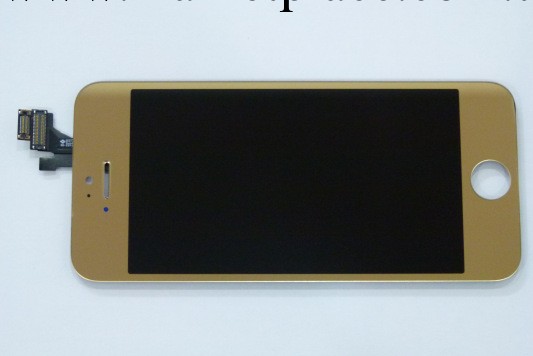 iphone 5G 液晶屏幕總成 電鍍金色工廠,批發,進口,代購