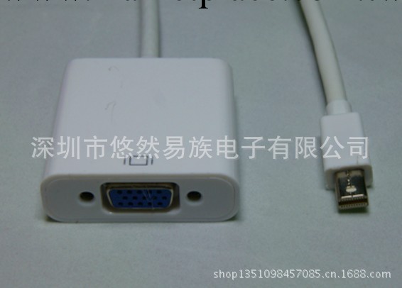 蘋果miniDP轉VGA 筆記本轉接電視機電腦 內含芯片工廠,批發,進口,代購