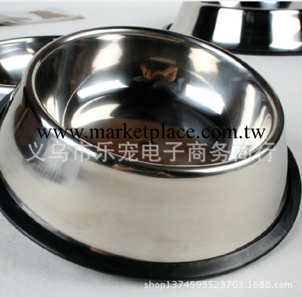 批發寵物碗 不銹鋼狗碗 寵物碗寵物用品混批18CM工廠,批發,進口,代購