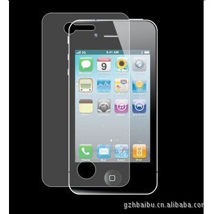 蘋果iphone4屏幕前後款 高清膜 磨砂膜 iphone4s貼膜 手機膜工廠,批發,進口,代購