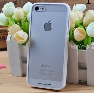 蘋果iPhone 5超薄手機殼 保護套 彩虹殼 透明ip5代外殼 配件批發工廠,批發,進口,代購