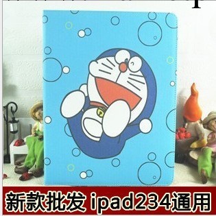 蘋果平板電腦保護套 韓國叮當貓ipad2 ipad3 ipad4 ipad迷你皮套工廠,批發,進口,代購