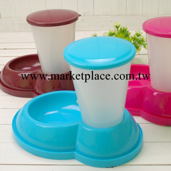 廠傢直銷寵物用品 樹脂自動喂食器 自動喂食寵物食具工廠,批發,進口,代購