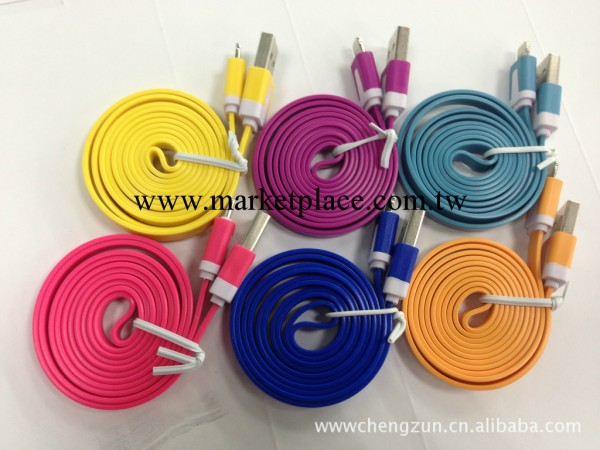 蘋果5s面條線 iPhone5c面條線 花紋數據線 iPhone5s數據線工廠,批發,進口,代購