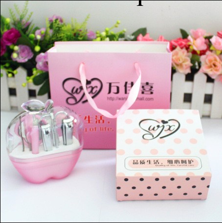 批發供應婚慶回禮禮品情人節禮品禮物美容美甲蘋果套裝修容組工廠,批發,進口,代購