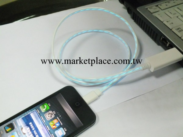 iphone5發光線 發光數據線 電流LED冷光線 充電發光線 蘋果發光線工廠,批發,進口,代購