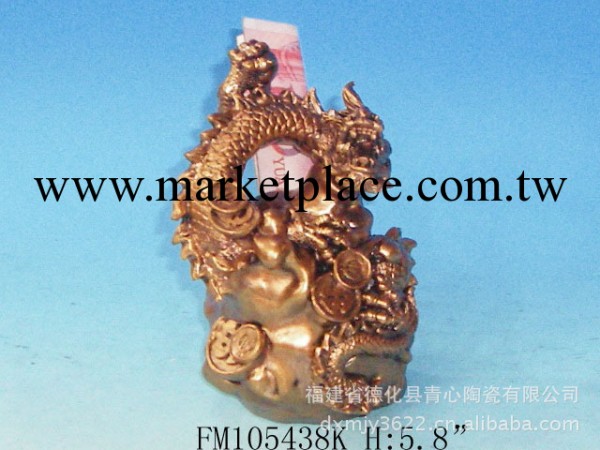 皮膚樹脂工藝品  十二生肖龍儲錢罐  聖誕禮品 新奇特工藝品工廠,批發,進口,代購