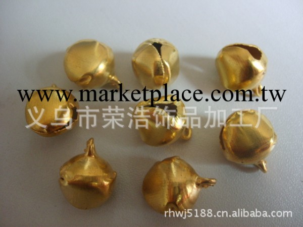 熱銷量金色開口鈴鐺   聖誕鈴鐺  笑臉鈴  【鈴鐺廠傢】工廠,批發,進口,代購