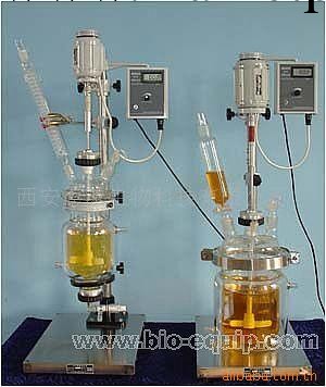 供應微量實驗用1-5L雙層玻璃反應器工廠,批發,進口,代購