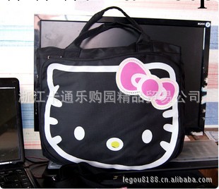 Hello Kitty斜挎式手提電腦包/多隔層筆記本包 適合10-14寸的電腦工廠,批發,進口,代購