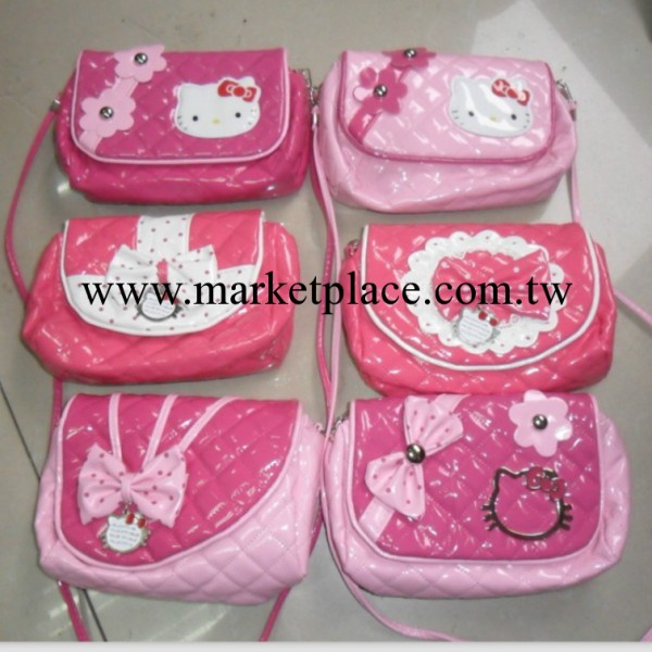 批發hello kitty韓款PU翻蓋小挎包 兒童斜挎包工廠,批發,進口,代購