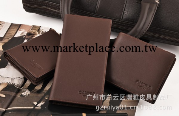 廠傢直銷 韓版新款男士牛皮錢包 短橫款 真皮時尚牛皮錢夾工廠,批發,進口,代購