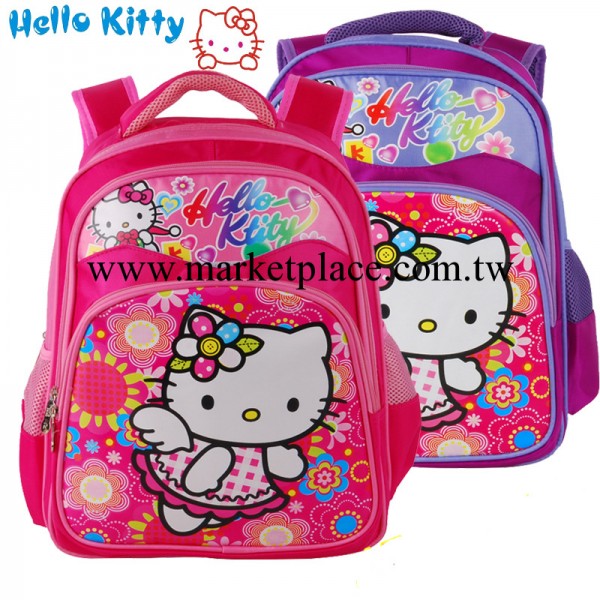 3206# Hellokitty 凱蒂貓兒童小學生女雙肩減壓卡通書包 量大從優工廠,批發,進口,代購