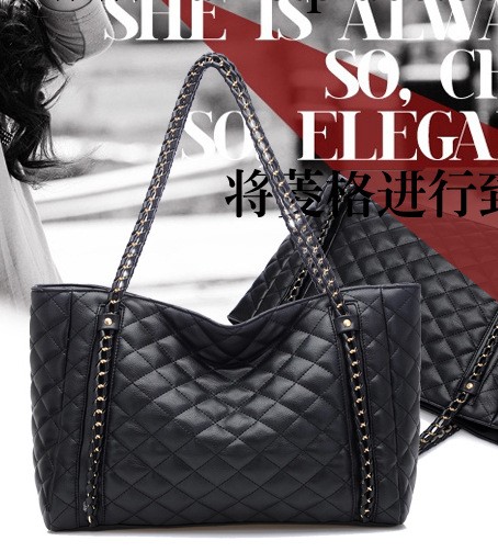 2012冬季新款時尚潮流超大容量大鏈條女包手提包單肩背臂包工廠,批發,進口,代購