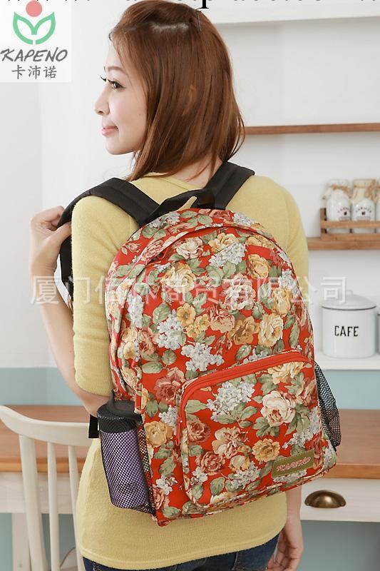 *卡沛諾KAPENO精品*臺灣進口雙肩背包 旅行包 特色文藝學生書包工廠,批發,進口,代購