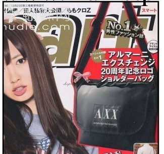 日本雜志smart 6月號附錄A/XX 亮面翻蓋式 斜挎包 郵差包 男包工廠,批發,進口,代購