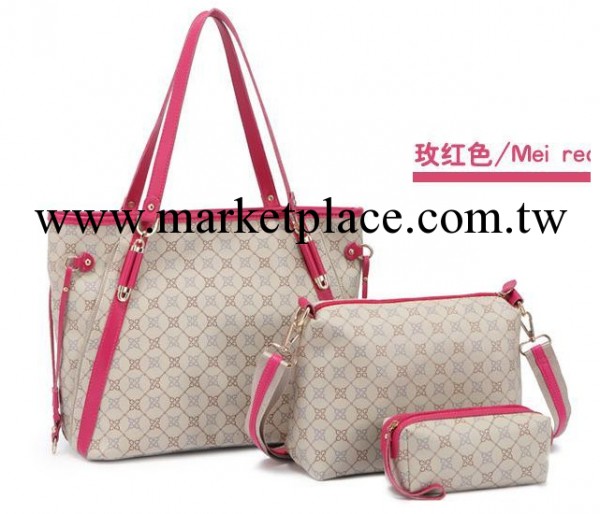 2013秋冬新品真皮女包單肩手提品牌包包爆款熱賣子母包三件套工廠,批發,進口,代購
