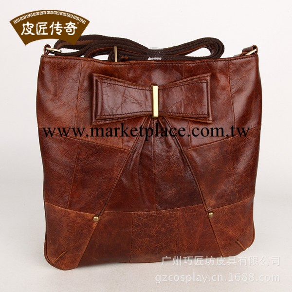 高檔品牌包 皮匠傳奇80902410  新款頭層牛皮時尚休閒真皮斜挎包工廠,批發,進口,代購