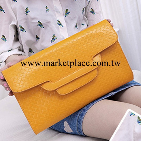 新款手拿包手抓包明星同款小方格手包22條婚規黃聖依廠傢直銷N工廠,批發,進口,代購