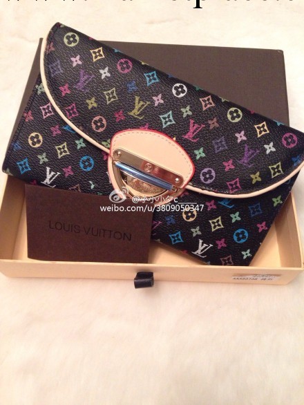 L傢路易傢2013新款老花錢包手拿包三彩錢包一件代發工廠,批發,進口,代購