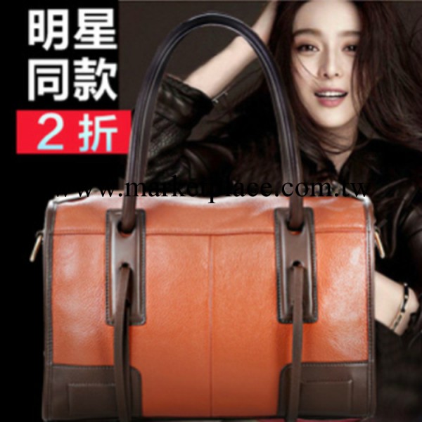 女士正品牌2013新款潮牛皮單肩手提包歐美時尚新品女包特價工廠,批發,進口,代購