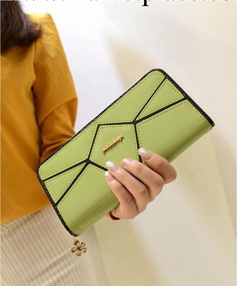 歐美時尚女款錢包長款手包2013新款水立方皮夾女士手拿包工廠,批發,進口,代購