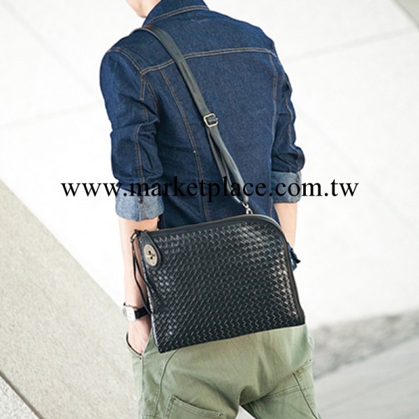 2012新款編制手拿包 男士包 斜挎包 多年功能包  B8024  F30工廠,批發,進口,代購