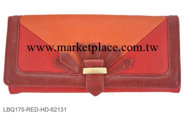 2013時尚最新撞色拼接 女式錢夾 中長款錢包 手拿包 LBQ175工廠,批發,進口,代購