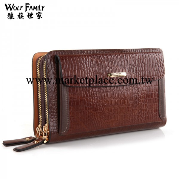 狼族世傢 男士手包 男 真皮包包 男包商務牛皮手拿包 手抓包工廠,批發,進口,代購