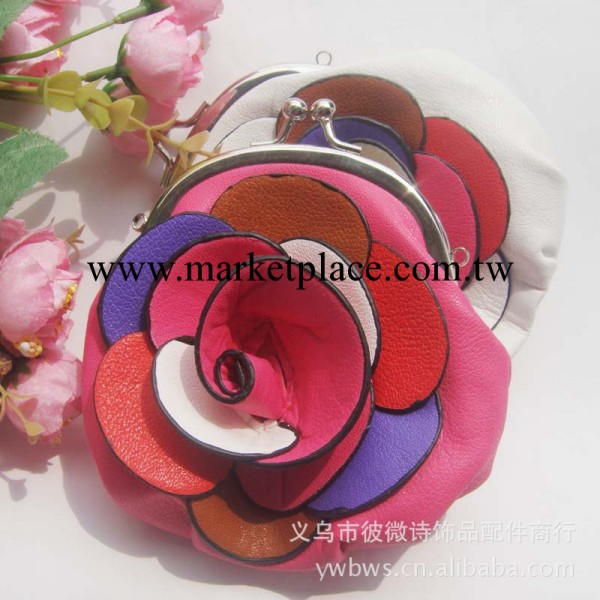 韓版精美皮質花朵女包 優雅淑女晚宴包工廠,批發,進口,代購