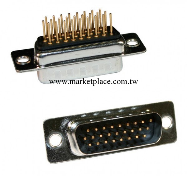 車Pin d-sub連接器 三排HDB26P 公座d-sub工廠,批發,進口,代購