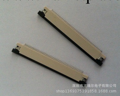 FPC連接器廠傢供應 0.5間距 1.2高度 50PIN 上接 國產連接器工廠,批發,進口,代購