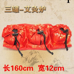 3聯艾灸盒 腰部溫灸養生 不銹鋼艾灸罐 溫灸盒爐 純銅隨身灸盒工廠,批發,進口,代購