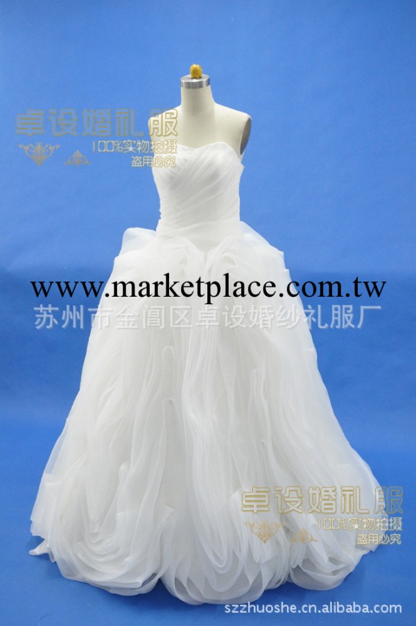 2012流行款式 實物圖片王薇薇Vera wang 婚紗 新娘婚紗SH005工廠,批發,進口,代購