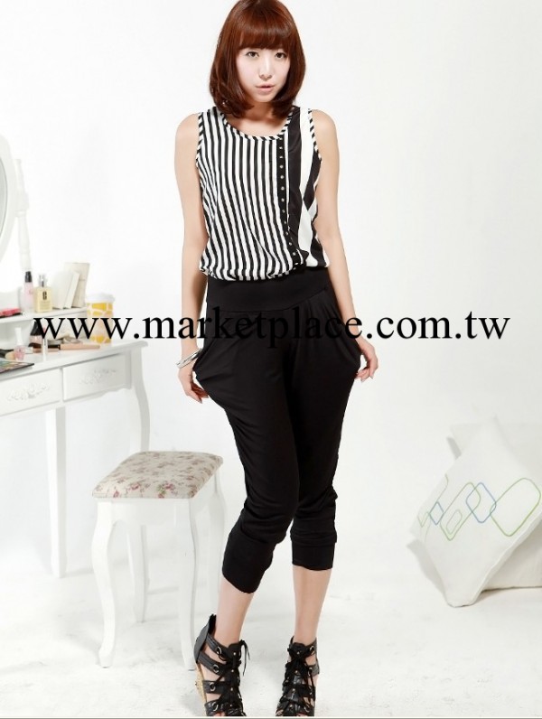 2013春夏新款 新品時尚顯瘦女褲七分哈倫褲 M-XXXXL[6316]工廠,批發,進口,代購